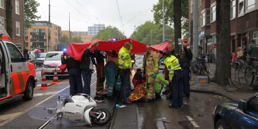 Foto van ongeval met snorfietser | BON