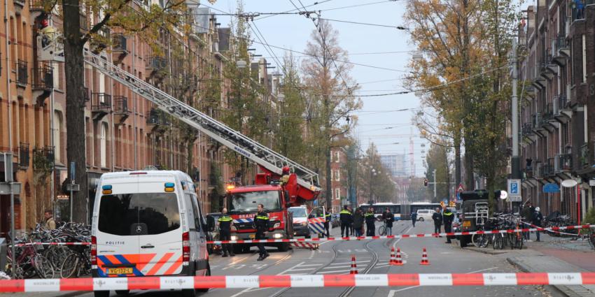 Onderzoek naar explosie in Amsterdam
