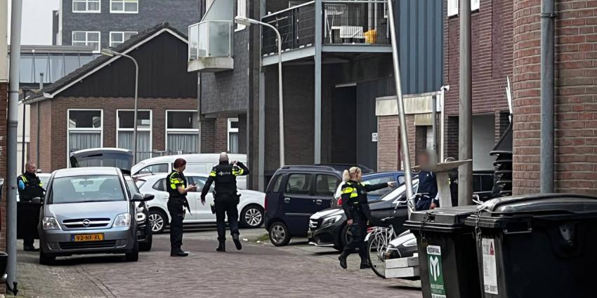 Politie benaderd het pand