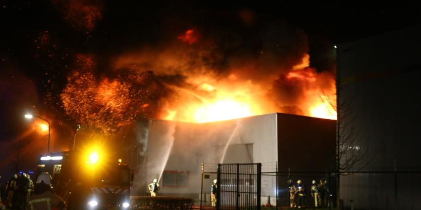 Grote brand in Tynaarlo