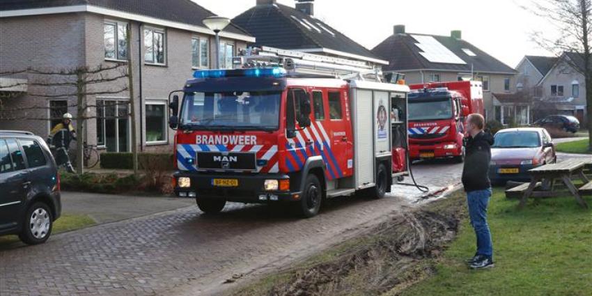 Foto van tuinhuisje in brand | Van Oost Media | www.vanoostmedia.nl