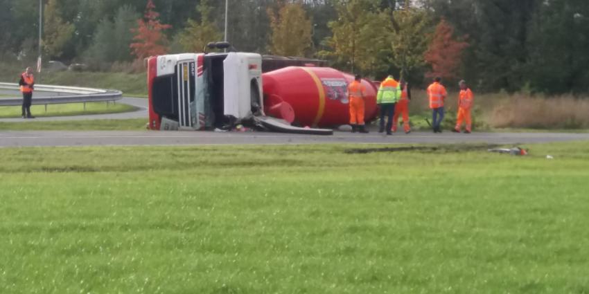 Ongeval met vrachtwagen