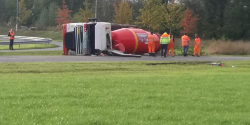 Ongeval met vrachtwagen