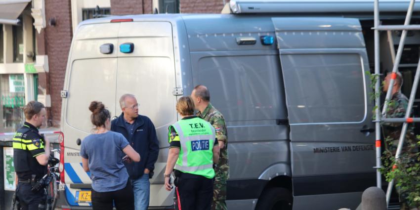 politie en explosieven opruimingsdienst