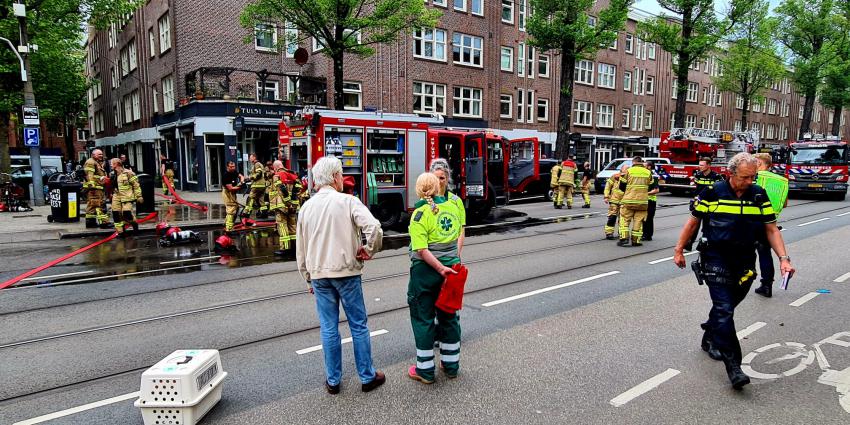 Restaurantbrand Van Woustraat