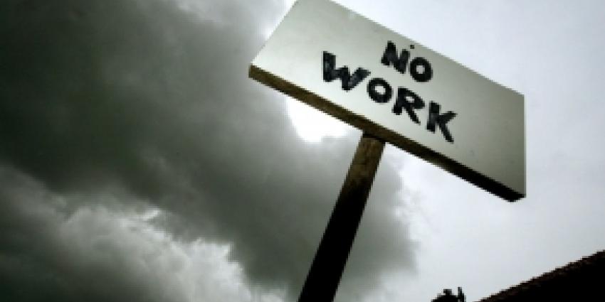 Foto van bord met no work | Archief FBF.nl