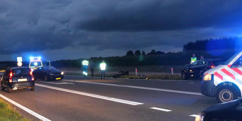 Gewonde bij ongeval op N34