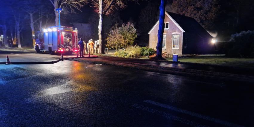 Brandweer blust brand