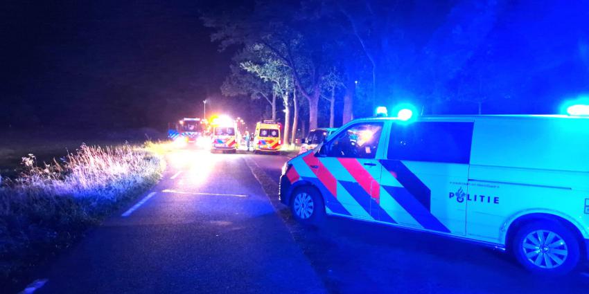 Hulpdiensten ter plaatse