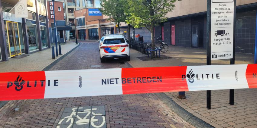 Politie heeft plaats incident afgezet