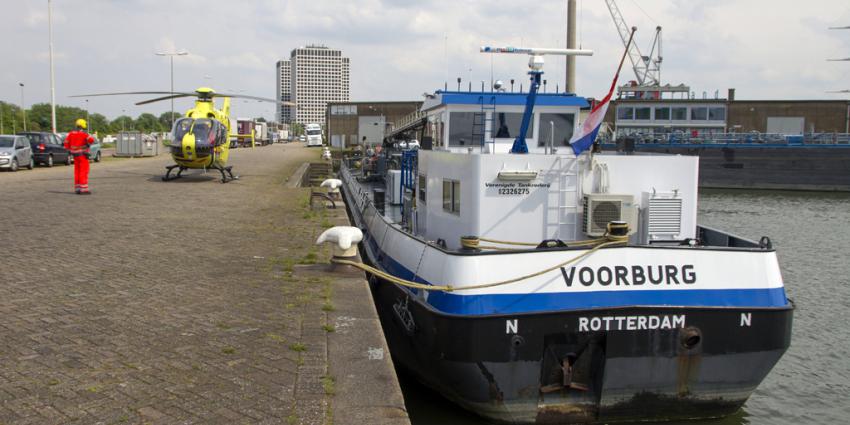 Schipper heeft lak aan veilige aftocht traumahelikoper