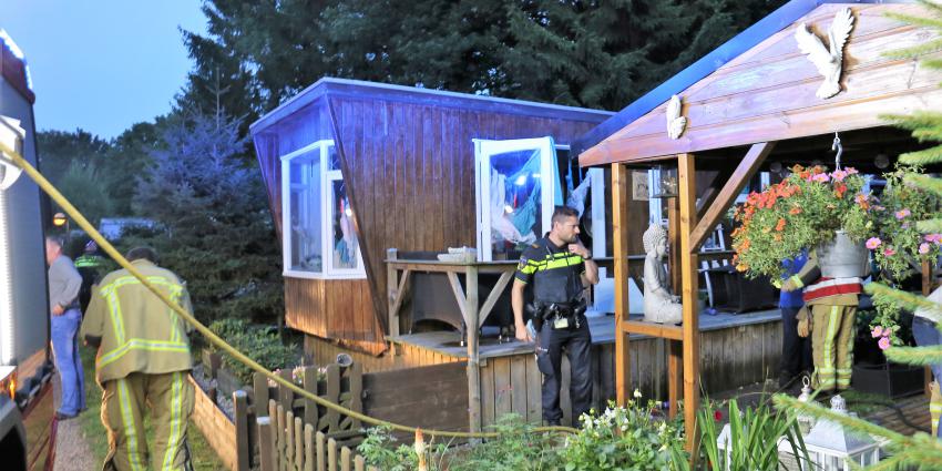 Foto van gasexplosie