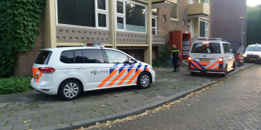 Veel politie in Bataviastraat