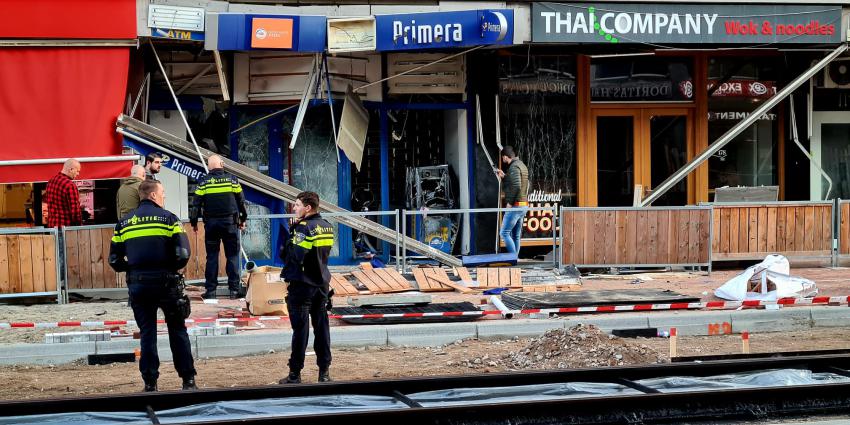 Grote ravage na plofkraak