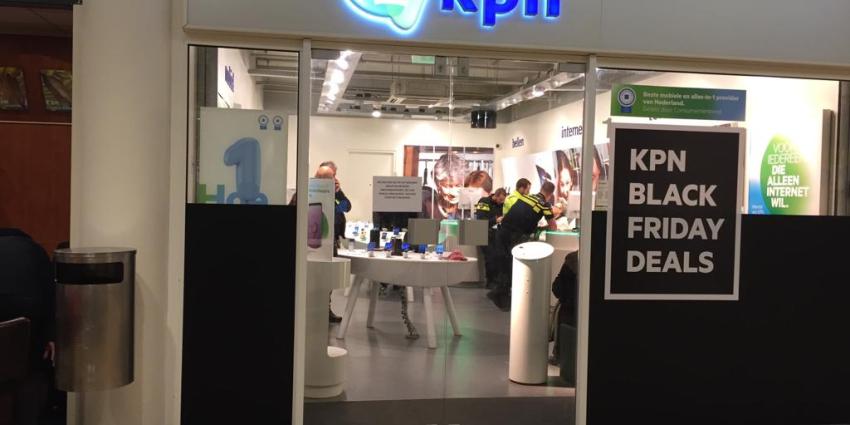Overval op KPN winkel in Schiedam