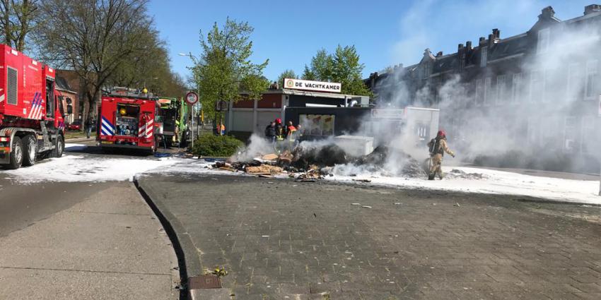 vuilnis in brand