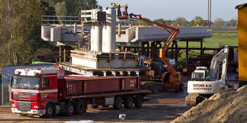 Werkzaamheden spoorwegviaduct over N33 | Stichting VIP | www.parkstadveendam.nl