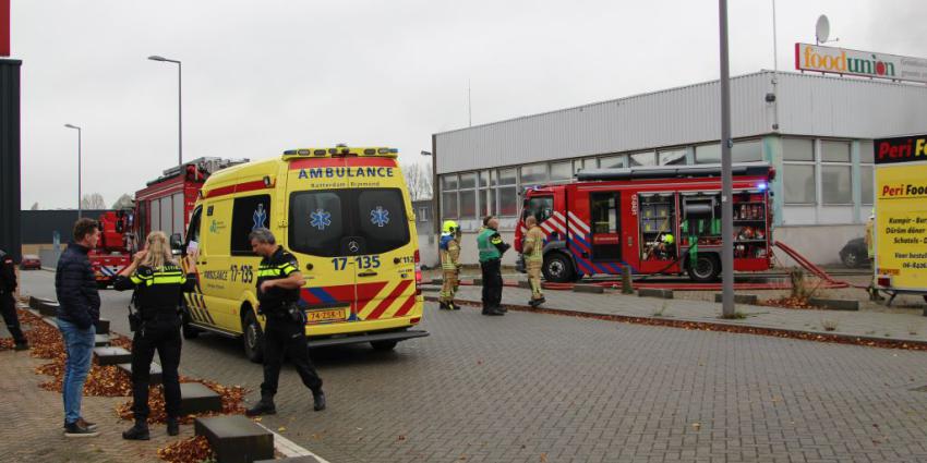 Gewonde na explosie in fruithandel