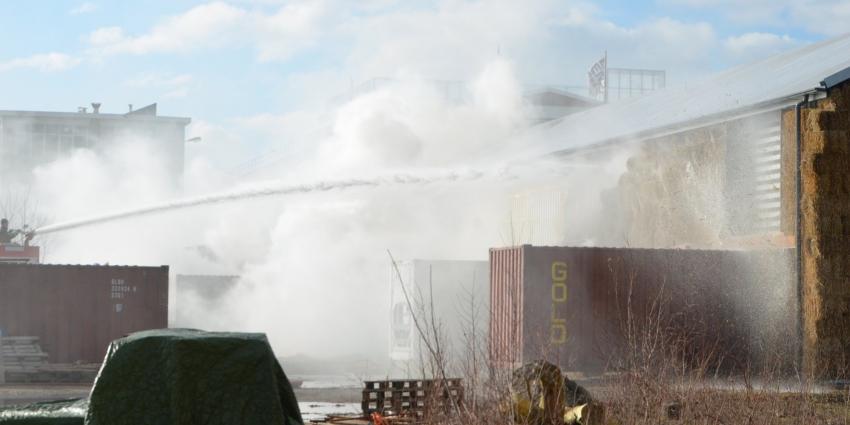 Brand in voormalig pand van Suikerunie