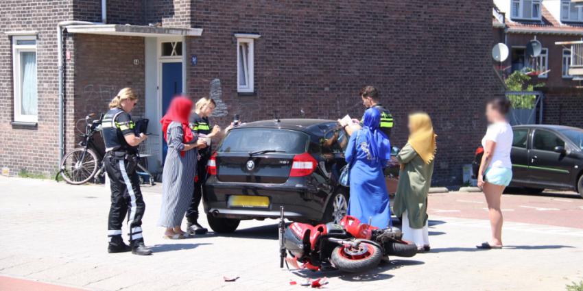 Gewonde bij aanrijding in Vlaardingen