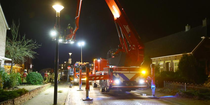 Hulpdiensten ter plaatse