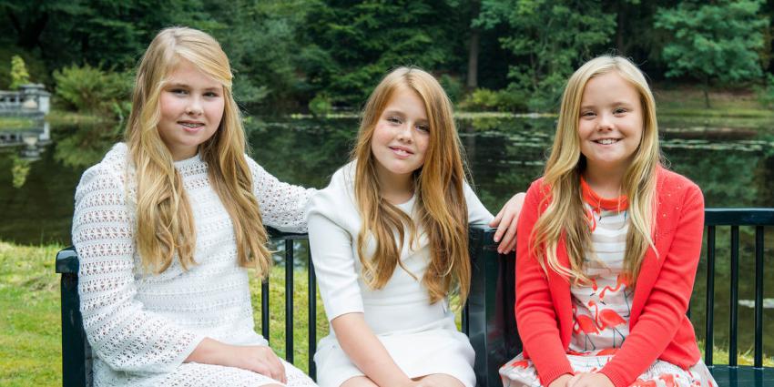 Prinsesjes stralen op nieuwe foto's