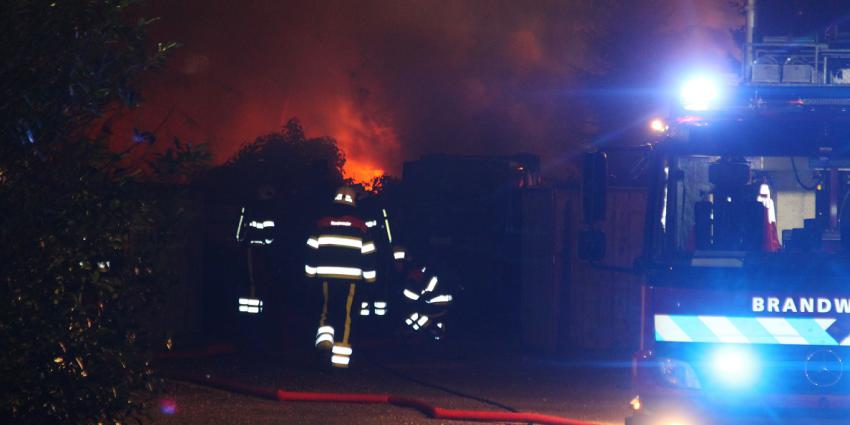 Foto van grote brand op camping | Willy Smits | www.112journaal.nl