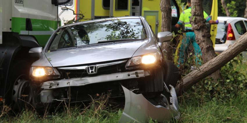 auto, vuilniswagen, klem, boom