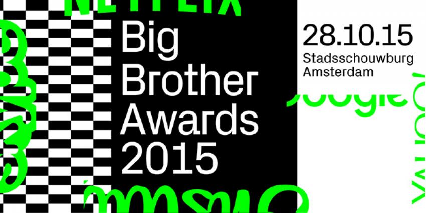 Minister Plasterk en Nationale Politie winnen Big Brother Awards '15