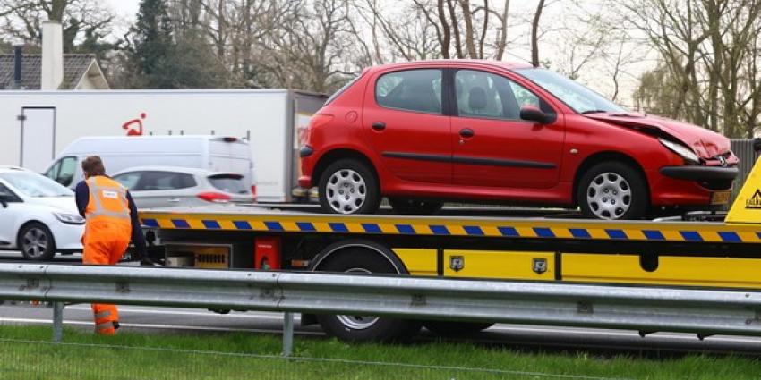 Flinke vertraging op A2 tussen Boxtel en Vught door ongeval