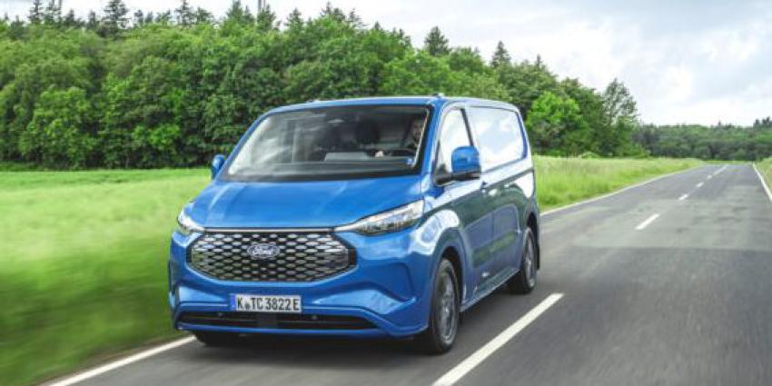 Geheel nieuwe, volledig elektrische Ford E-Transit
