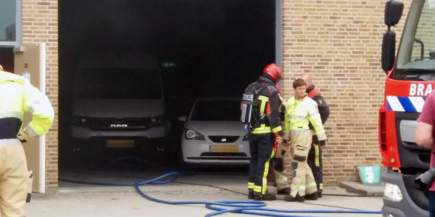 Brandweer blust brand