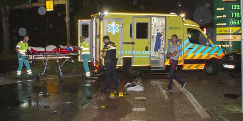 Scooterrijder gewond bij aanrijding