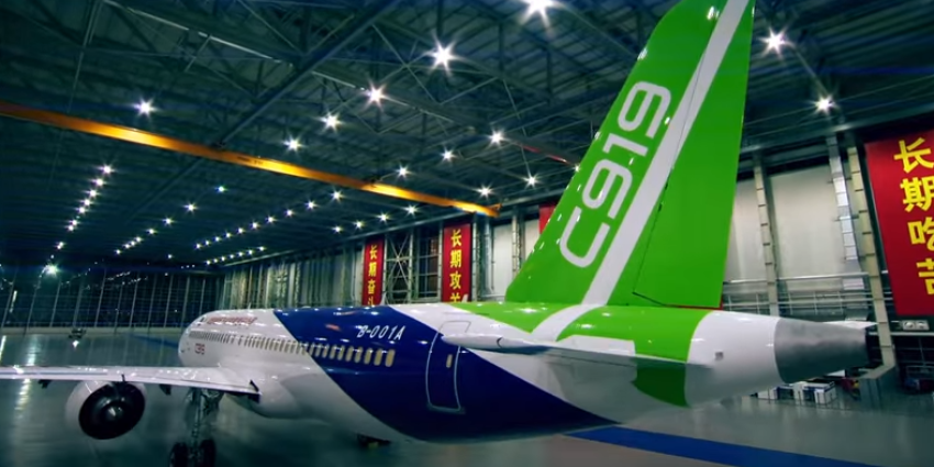 China bouwt eigen passagiersvliegtuig
