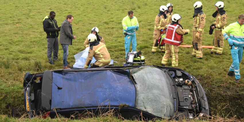  Twee gewonden door ongeval A28 bij Zuidwolde
