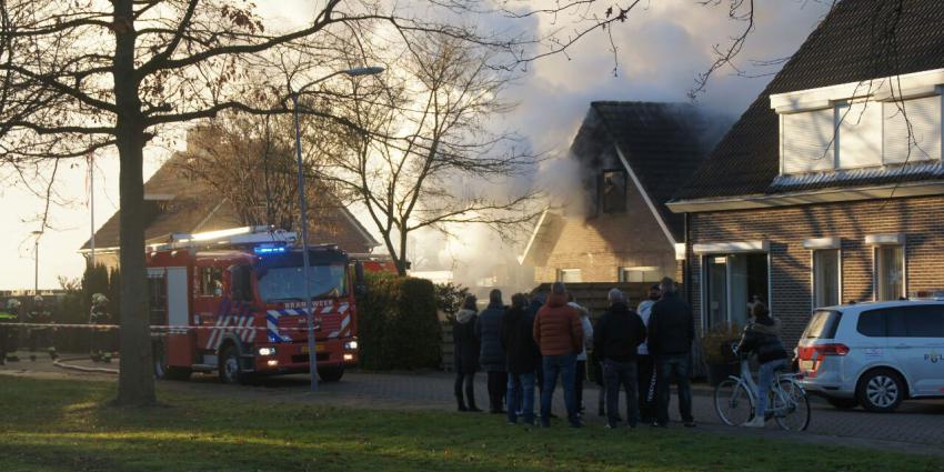 Brand in woning Nieuw-Dordrecht
