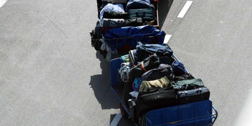 storing. bagagesysteem, schiphol, duizenden koffers, zoekraken