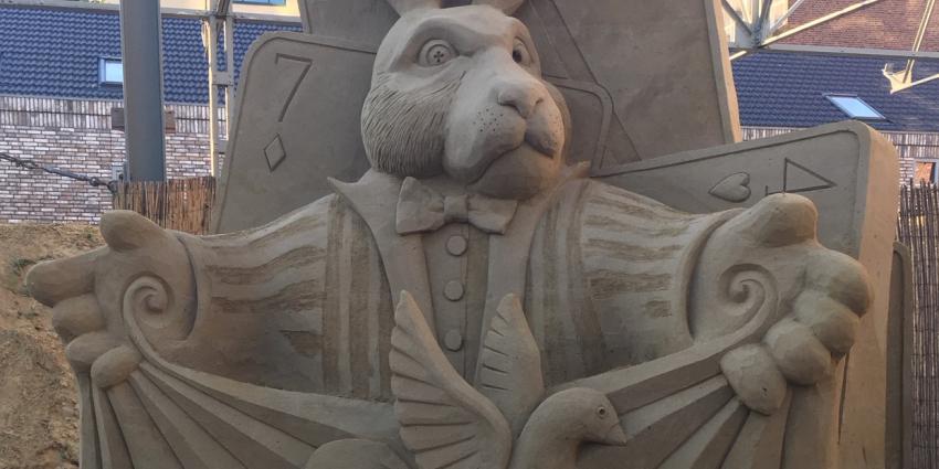 nederlands, kampioen, zandsculpturen