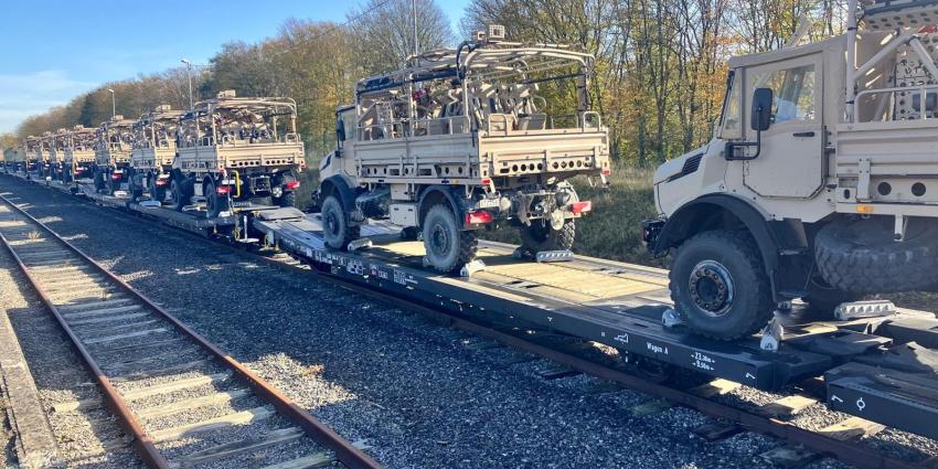 Belgisch materieel op een door Nederland georganiseerde trein.