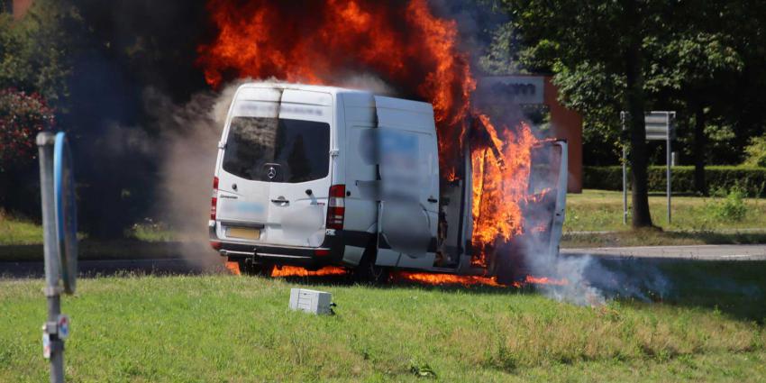 bestelbus-brand