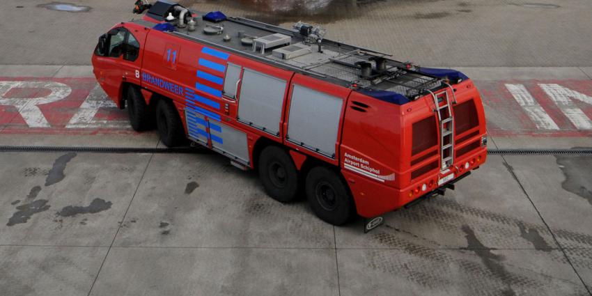 foto van brandweerwagen schiphol | fbf