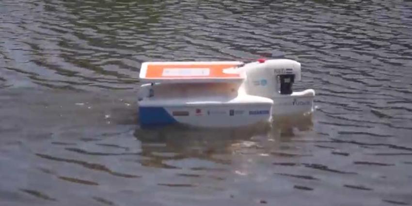 Delftse studenten met autonoom varende boot naar Florida