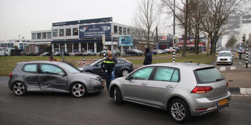 Oprit A20 Schiedam dicht na aanrijding