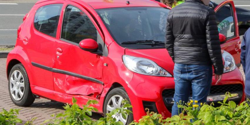 botsing, auto's, schiedam