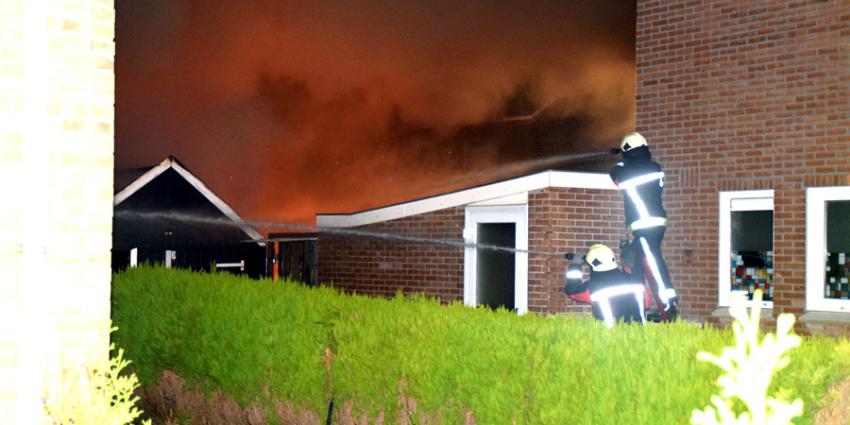 Schuren in vlammen op in Zuidwolde