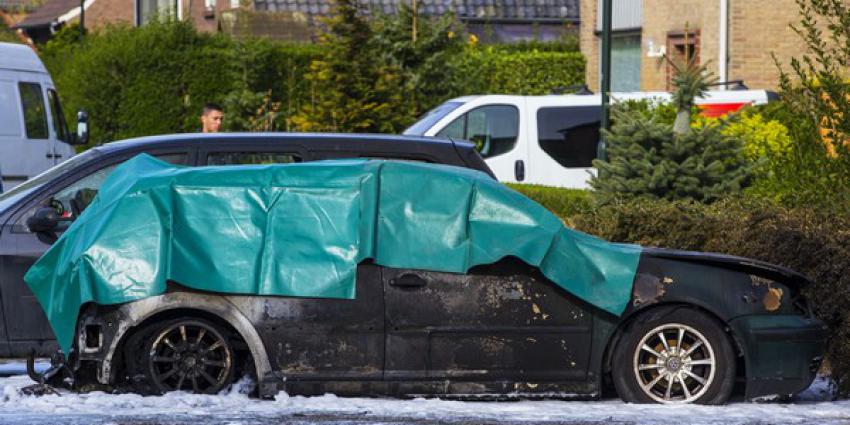 Lichaam gevonden in uitgebrande auto Helvoirt