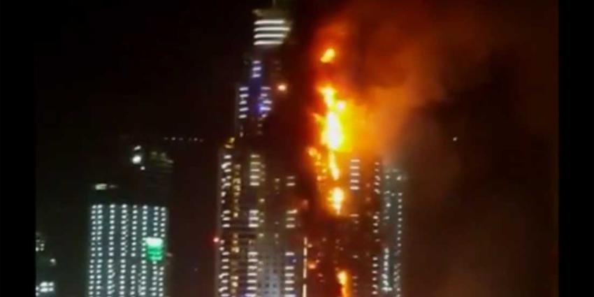 Opnieuw zeer grote brand woontoren dubai