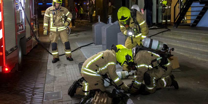 Twee katten omgekomen bij woningbrand Rotterdam