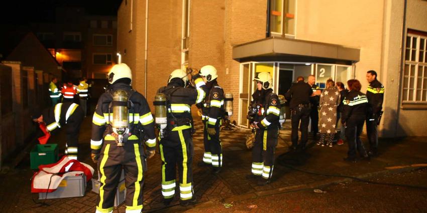 Appartementencomplex ontruimt wegens brandende kinderwagen