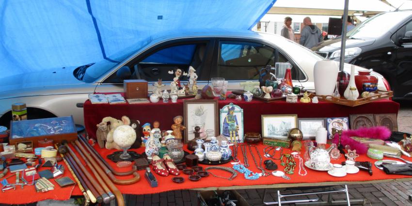 Foto van brocante markt in Joure